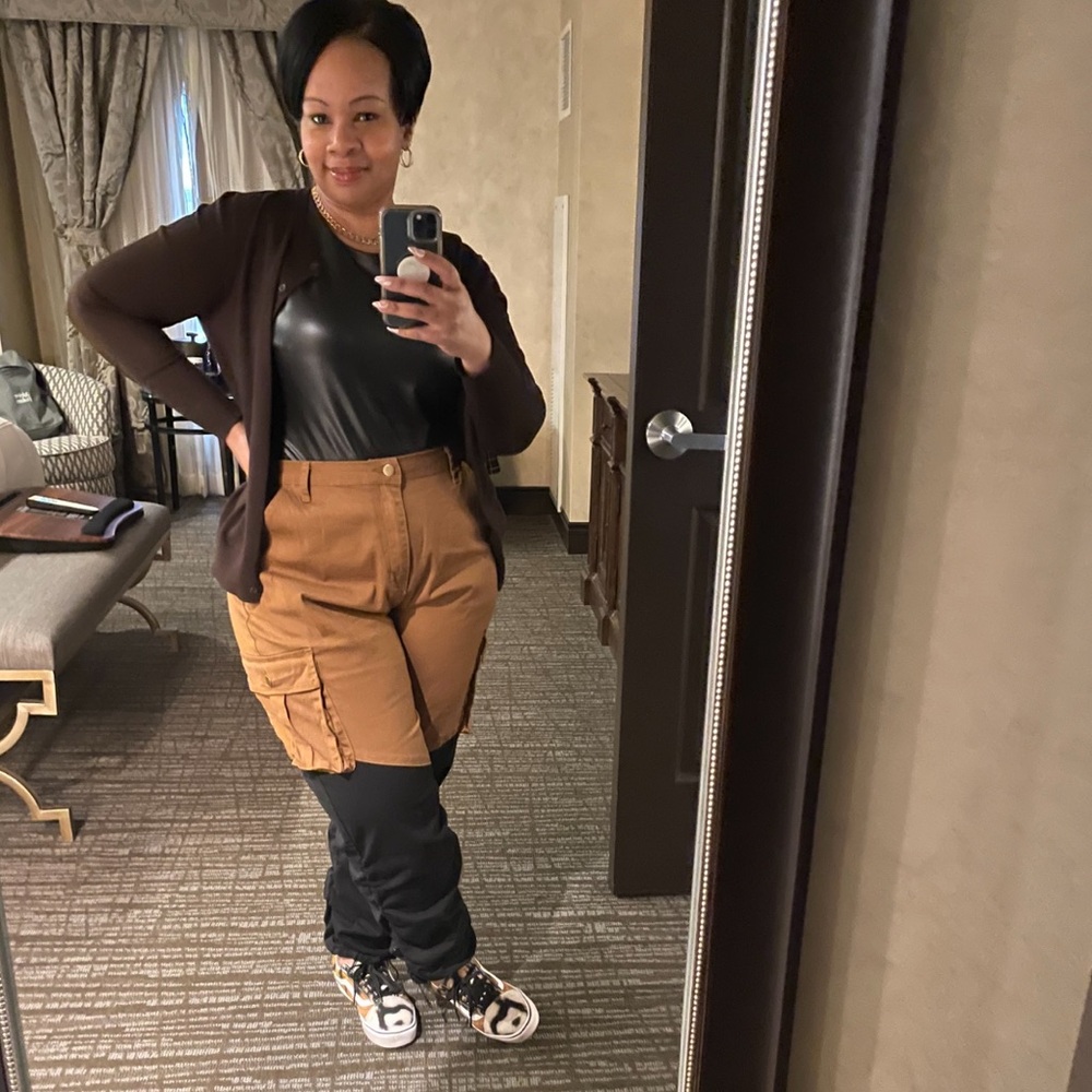 FashionNova Cargo Joggers